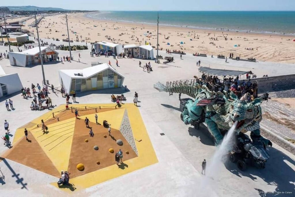Magnifique Studio Calais Plage Extérieur photo